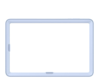 Samsung Etui Frame Cover do Tab S11 Ultra niebieskie - 1357756 - zdjęcie 2